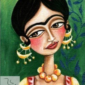 PRINT of Frida Kahlo Portrait